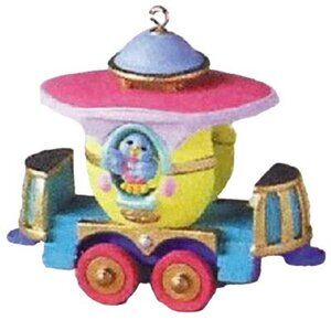 Hallmark Cottontail Express - Passanger Car 1998 Easter Ornament QEO8376